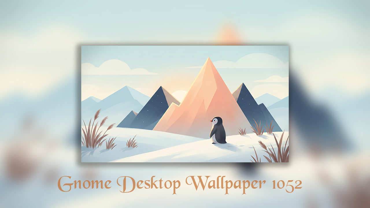 Gnome Desktop Wallpaper 1052 - KDE Store