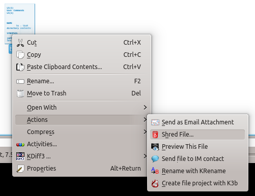 kshredder - KDE Store