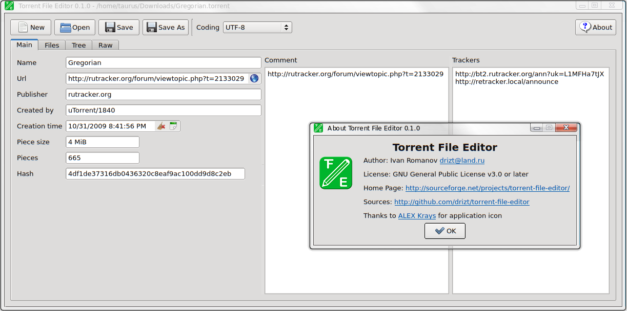 Torrent File Editor valuezopa - Blog