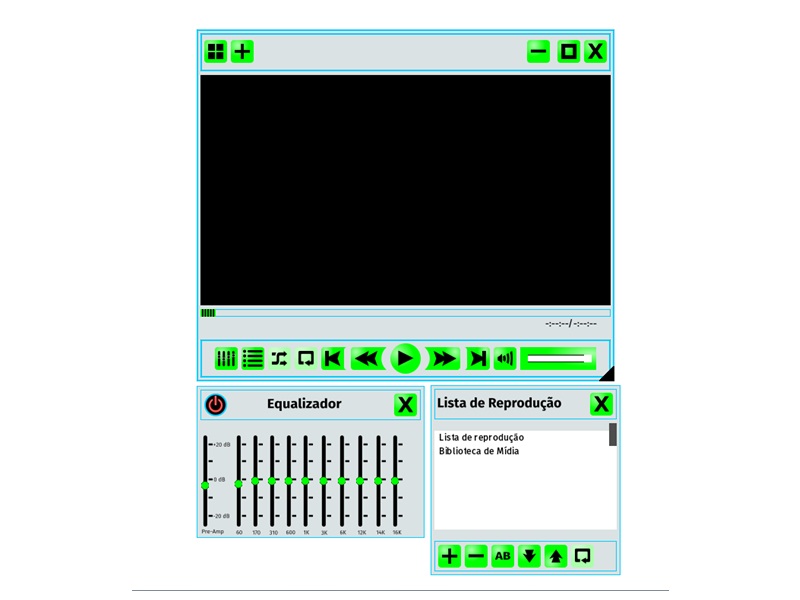 Tema Cinza Verde PT - BR - KDE Store