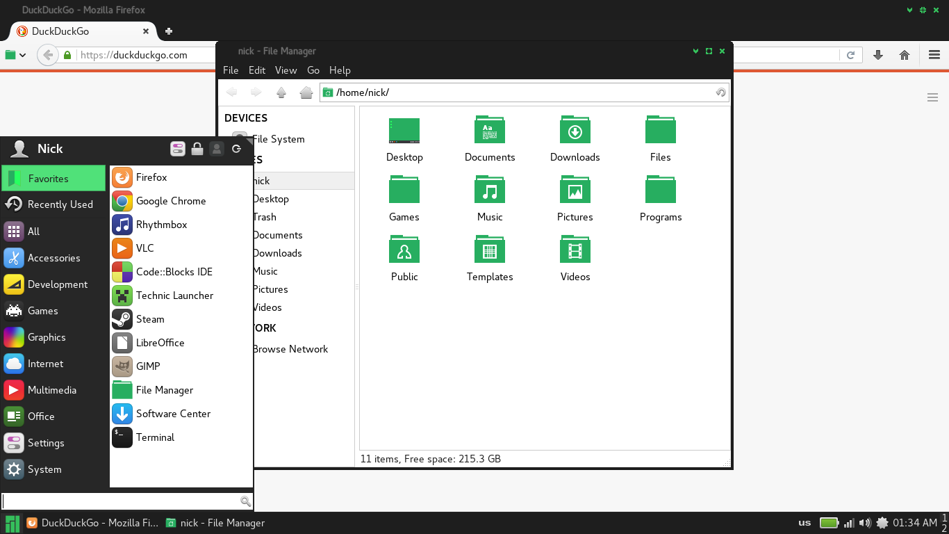 Manjaro Simple Flat - KDE Store