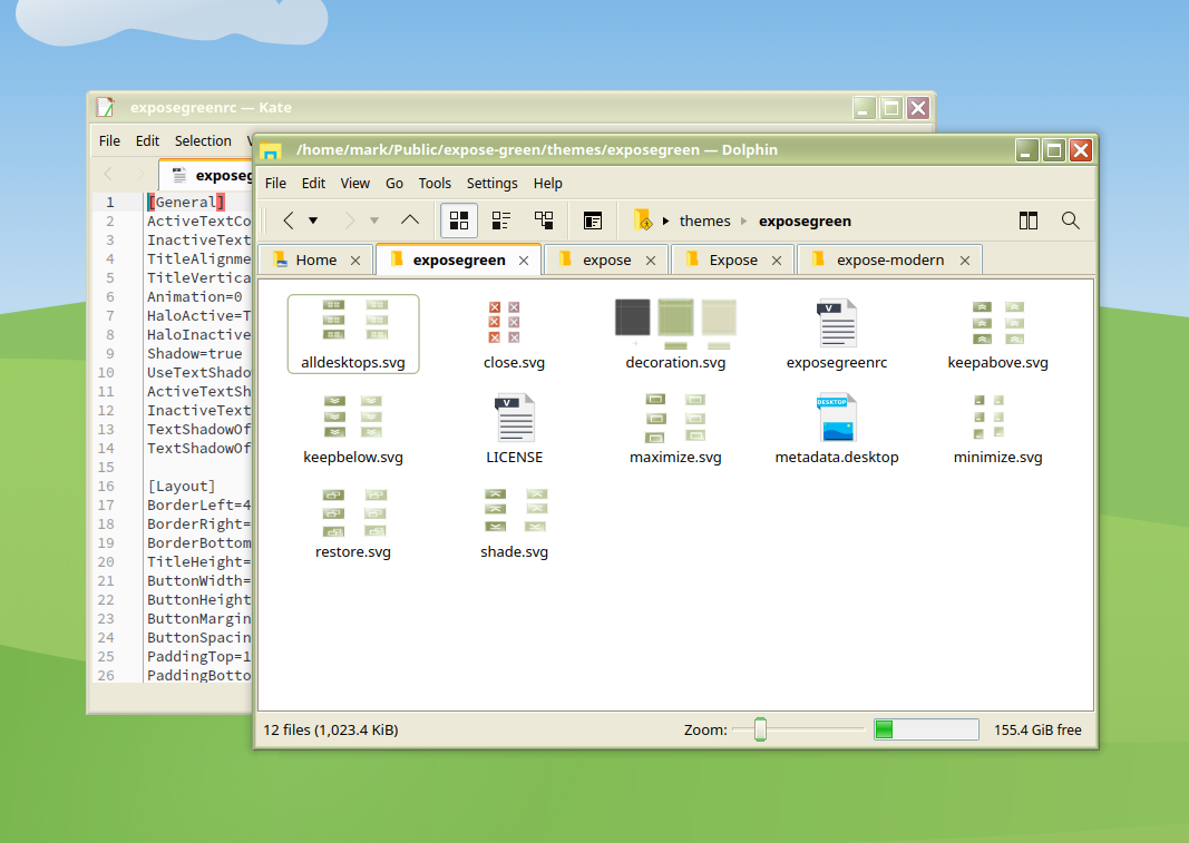 Expose Green - KDE Store