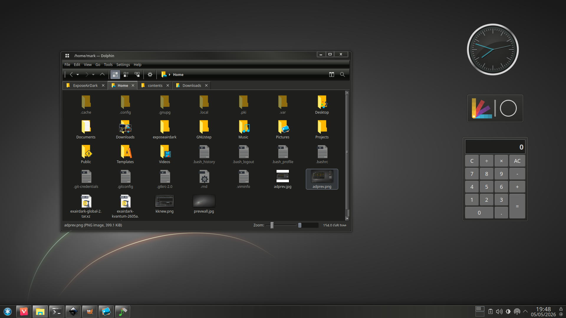 Expose Air Dark - KDE Store