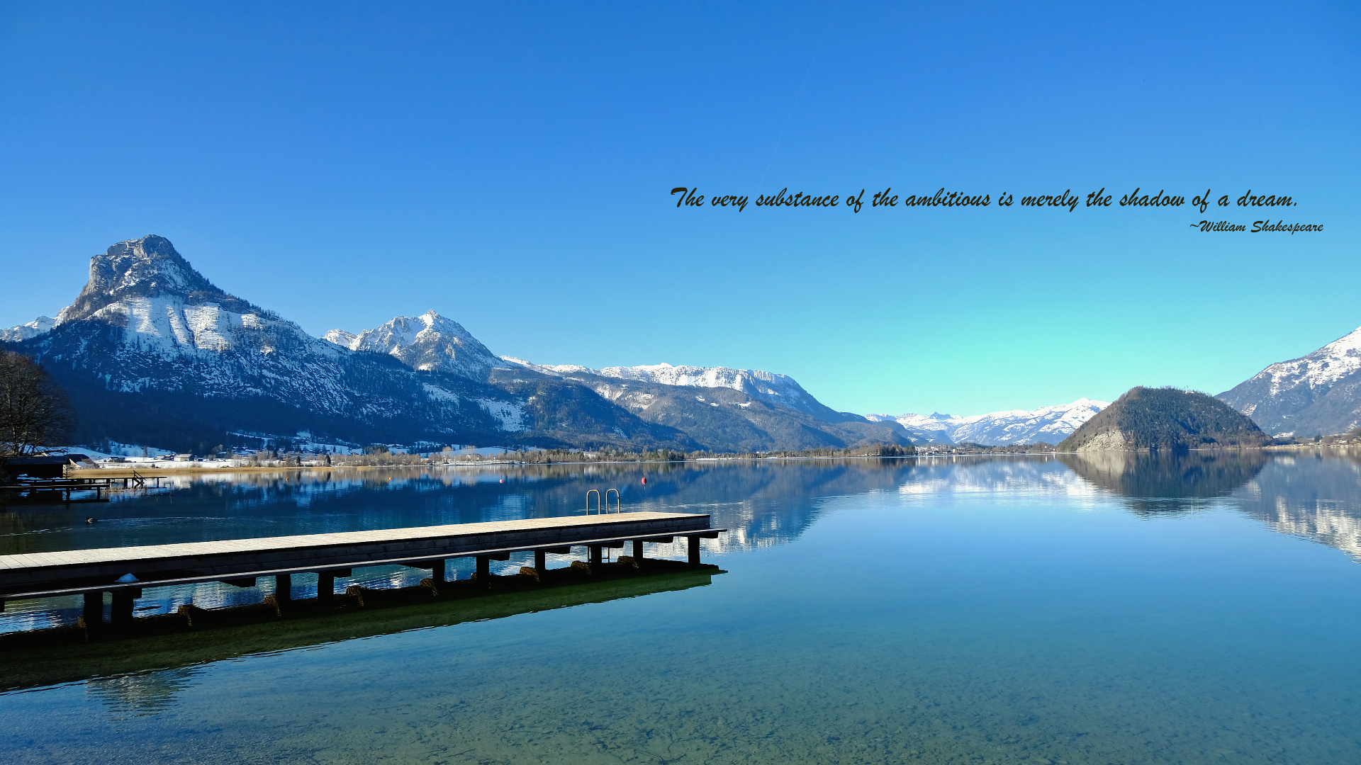 4K Wallpaper The very substance of the ambitious is merely - KDE Store