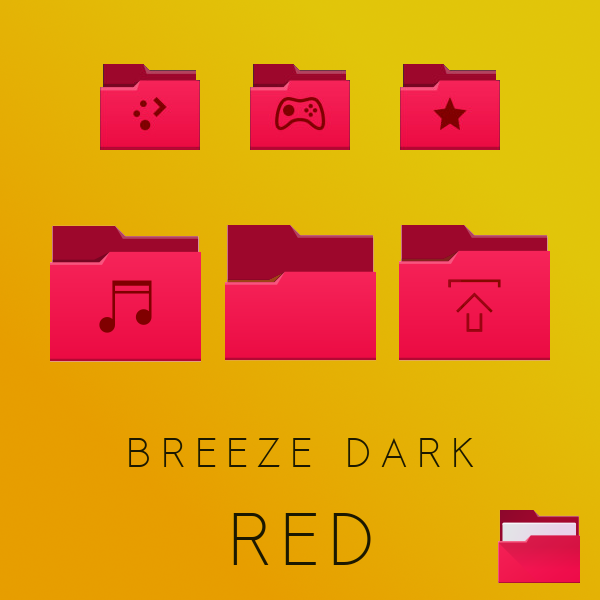 folder icon red