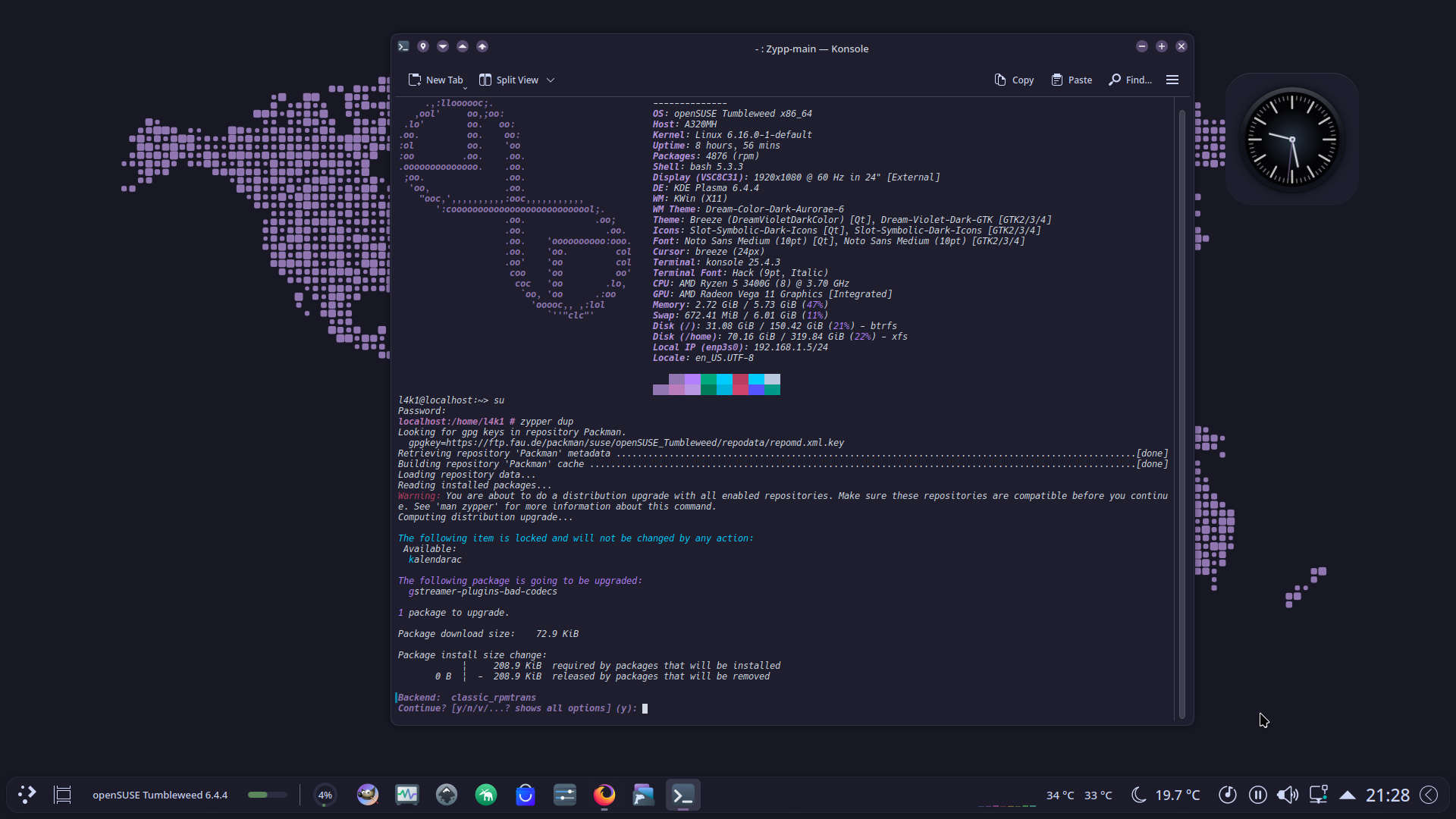 Dream-Violet-Dark-Konsole - KDE Store