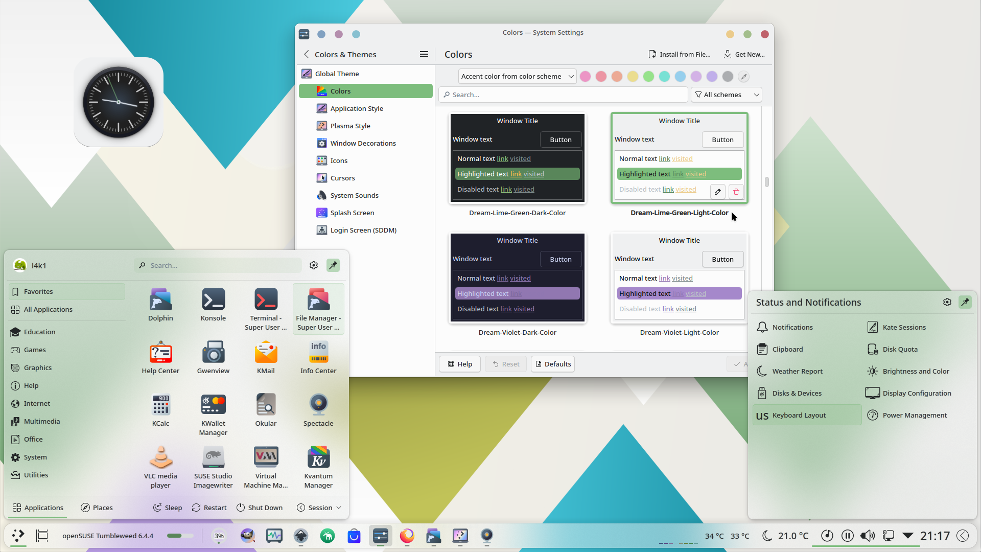 Dream-Lime-Green-Light-Color - KDE Store