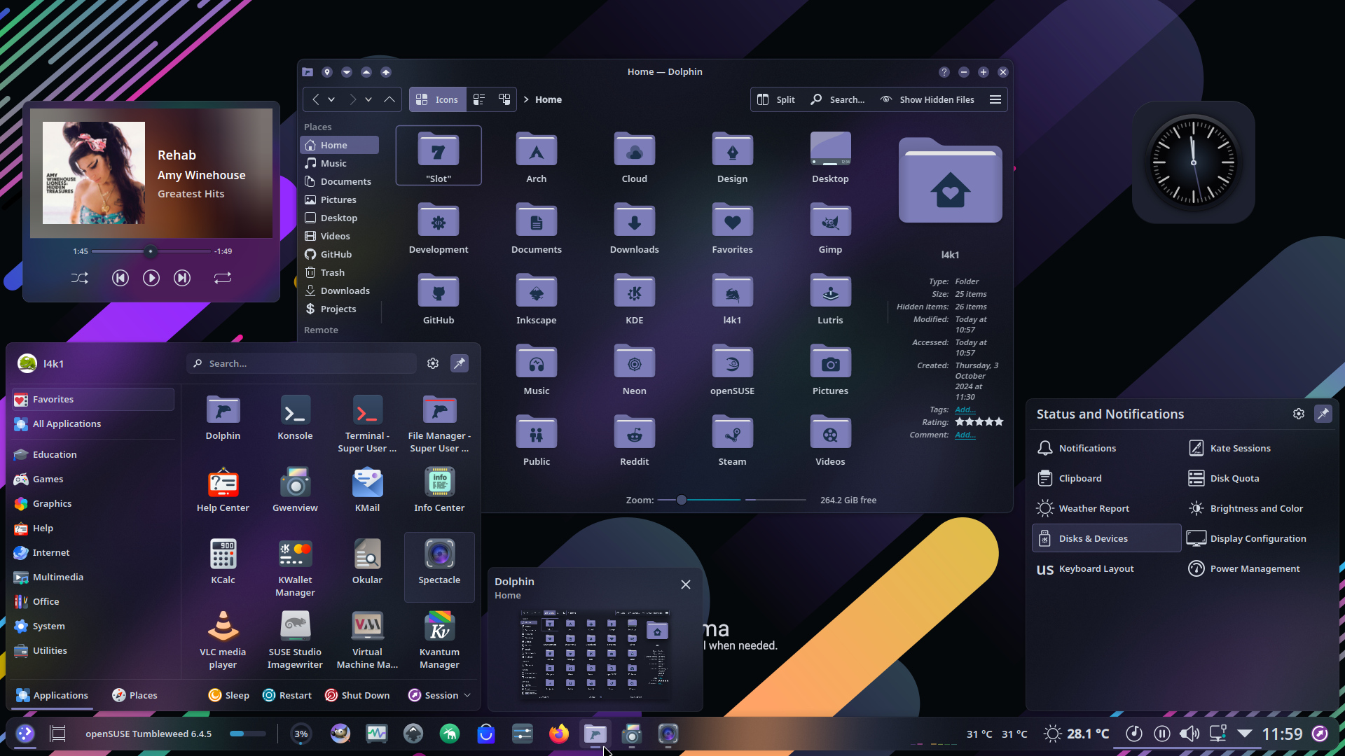 Spectrum Dark Kvantum - KDE Store
