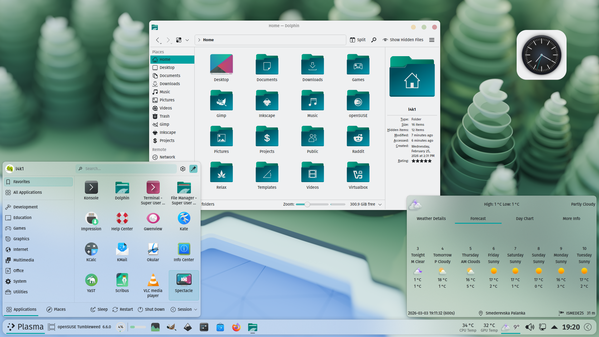 Breeze openSUSE Light Rounded Icons - KDE Store