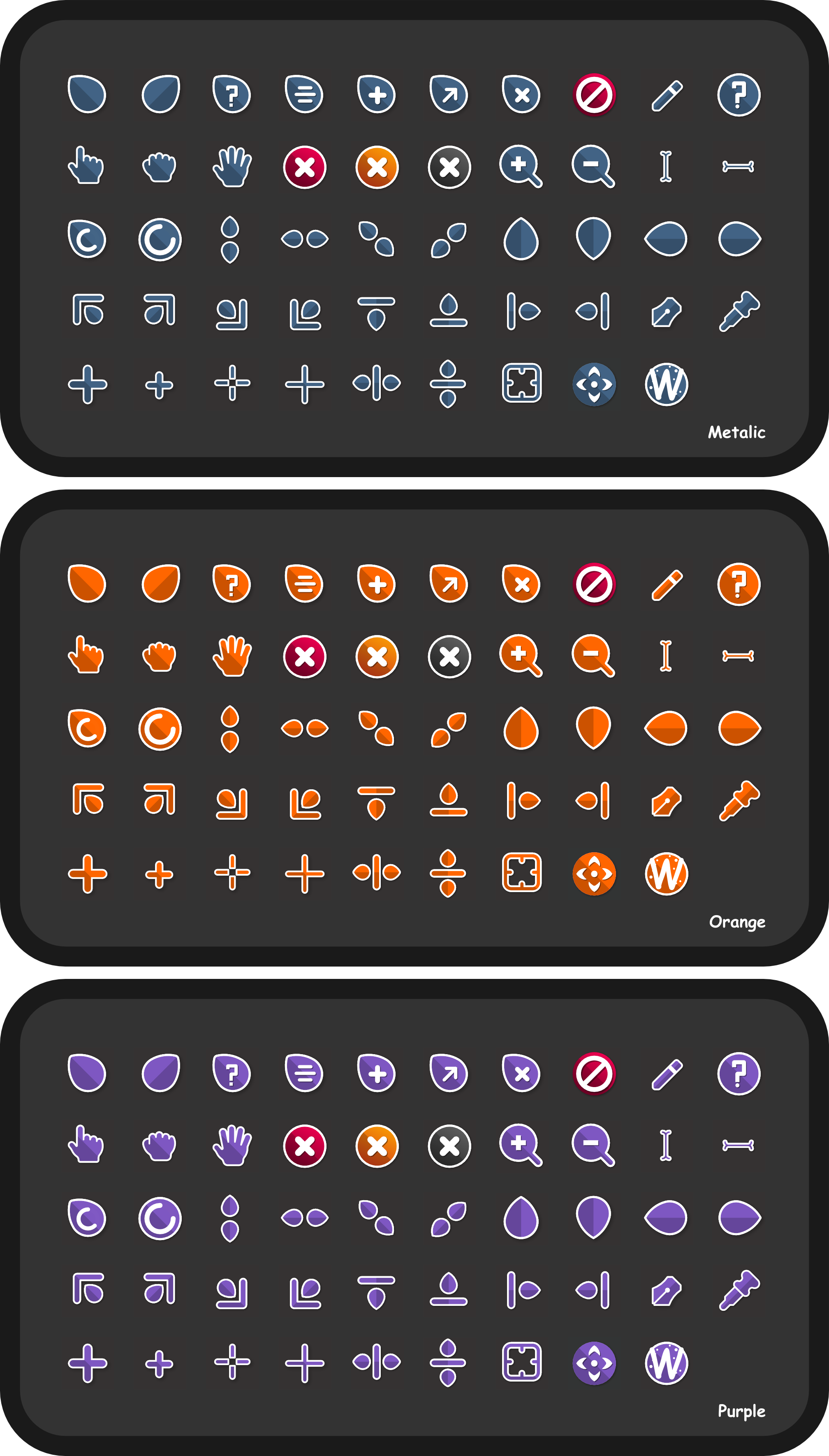 Drop Cursors - KDE Store