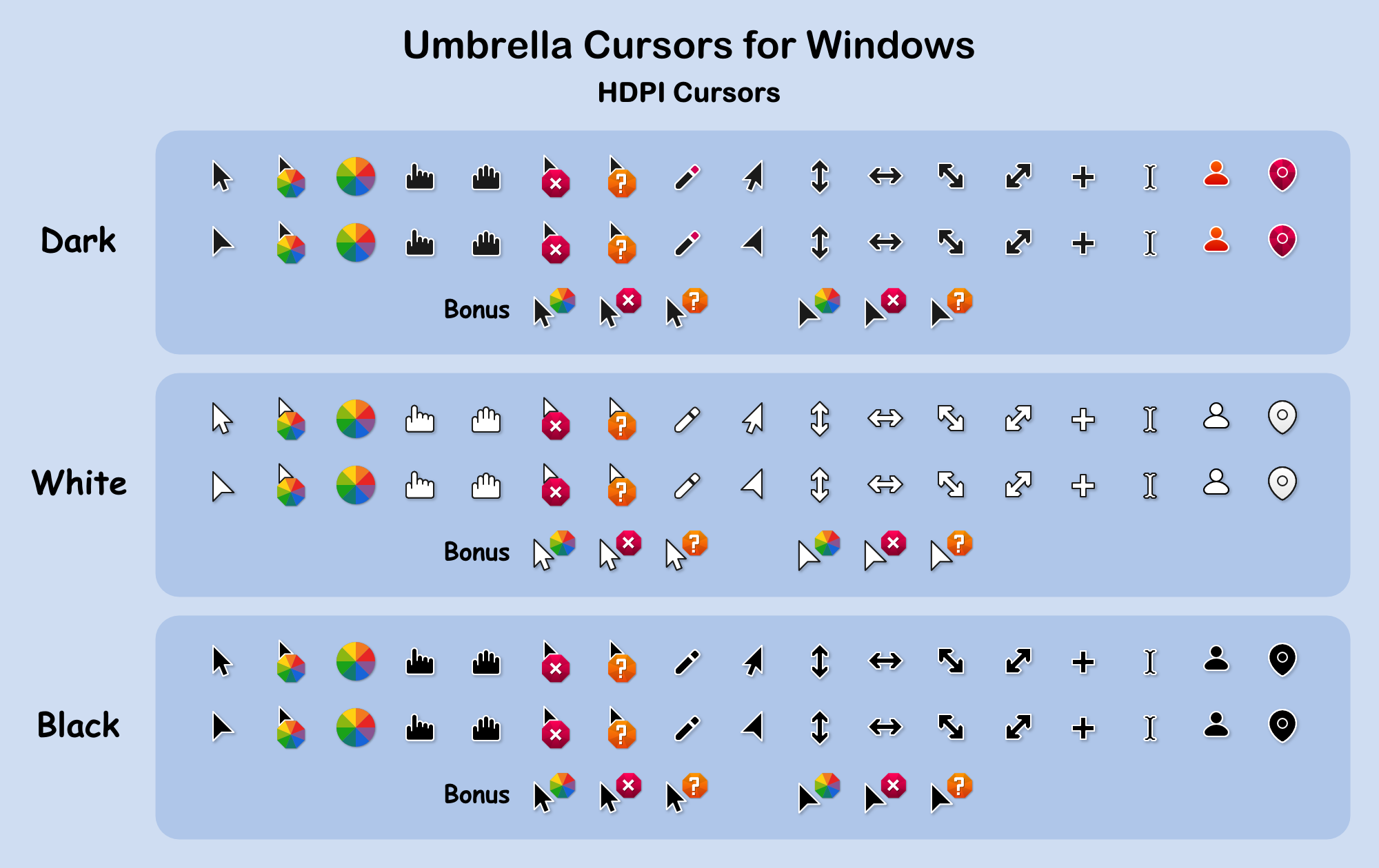 Cursor Uiwindow Umbrella Cursors - MOYASH's Ko-fi Shop