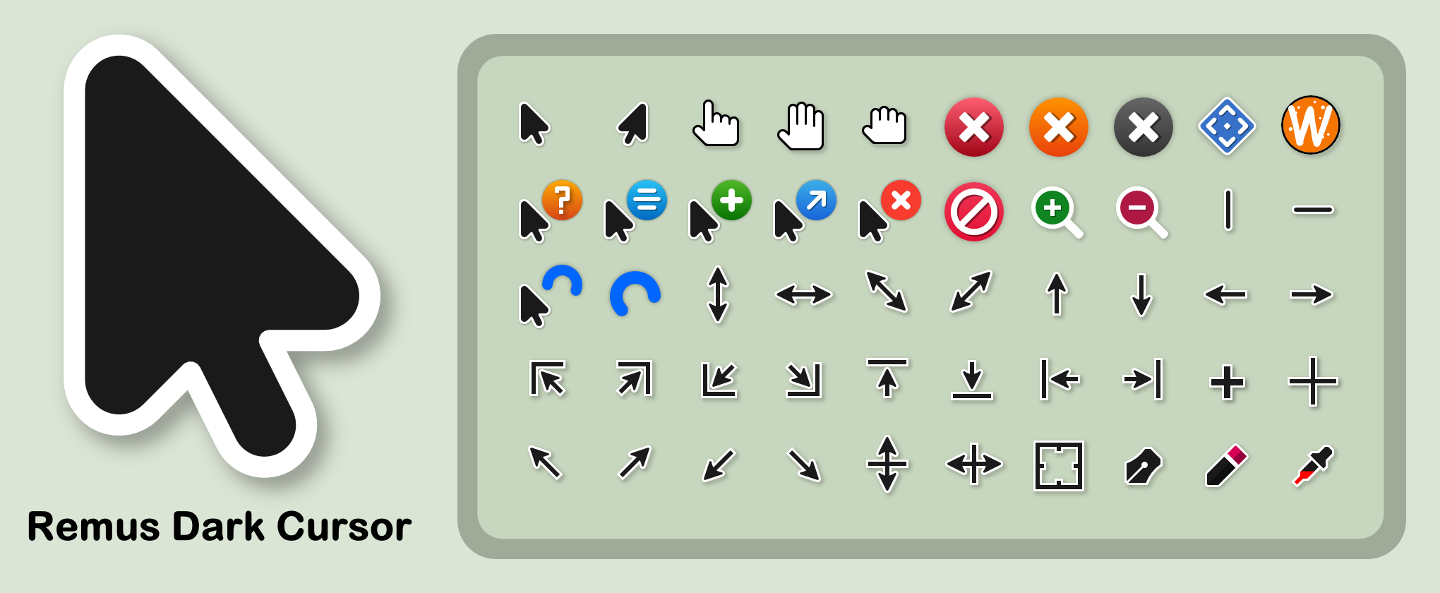 Remus Cursor - KDE Store