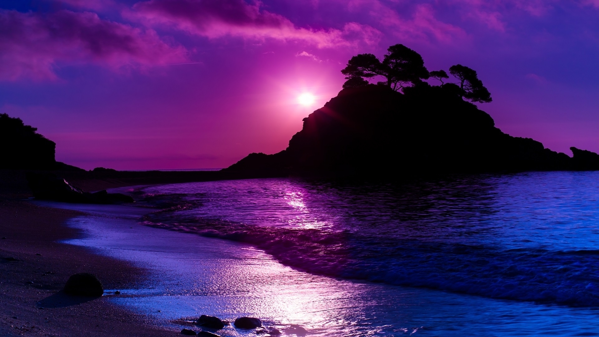 beautiful purple desktop wallpaper