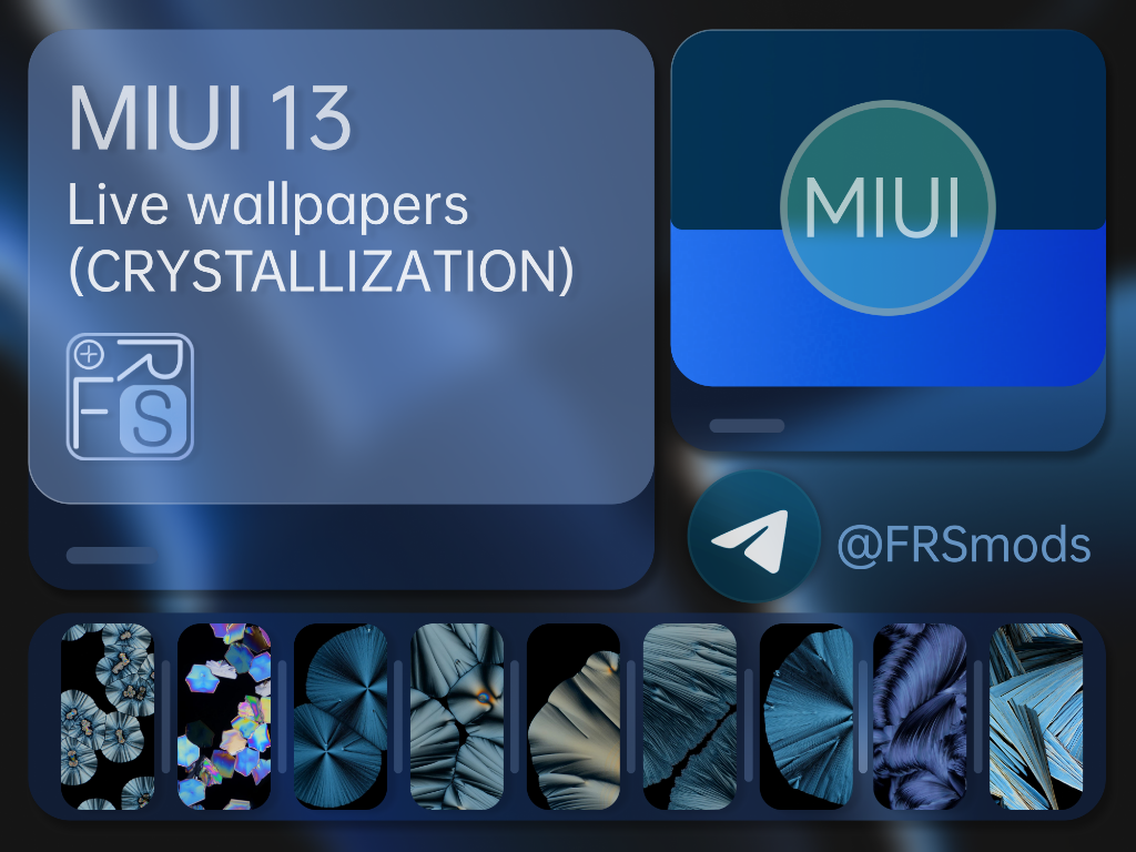 MIUI 13 [Crystallization] live wallpapers 