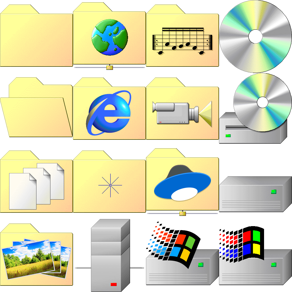 windows 98 icons