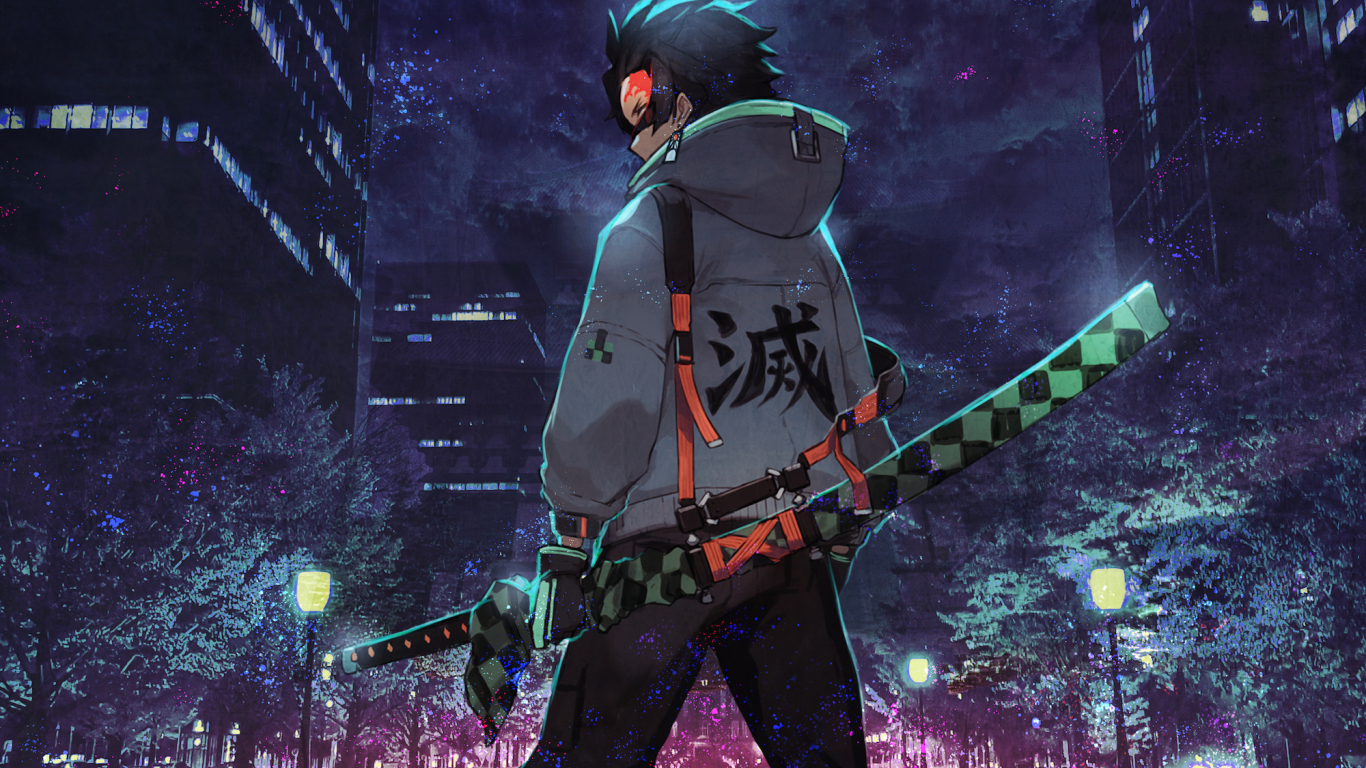 Urban Ninja Anime Art Wallpaper Background Kde Store Urban Ninja Anime Art Wallpaper Background Kde Store