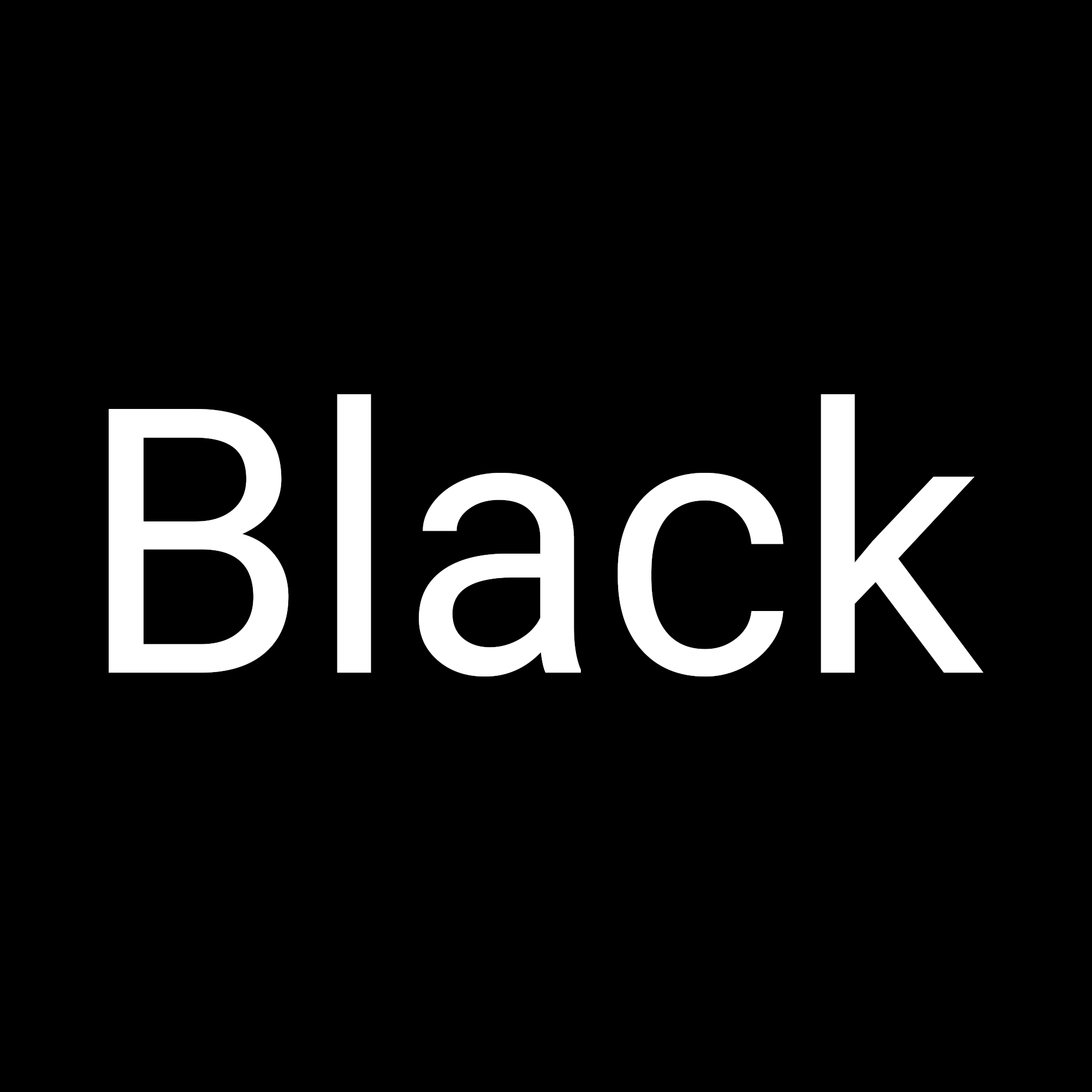 Black