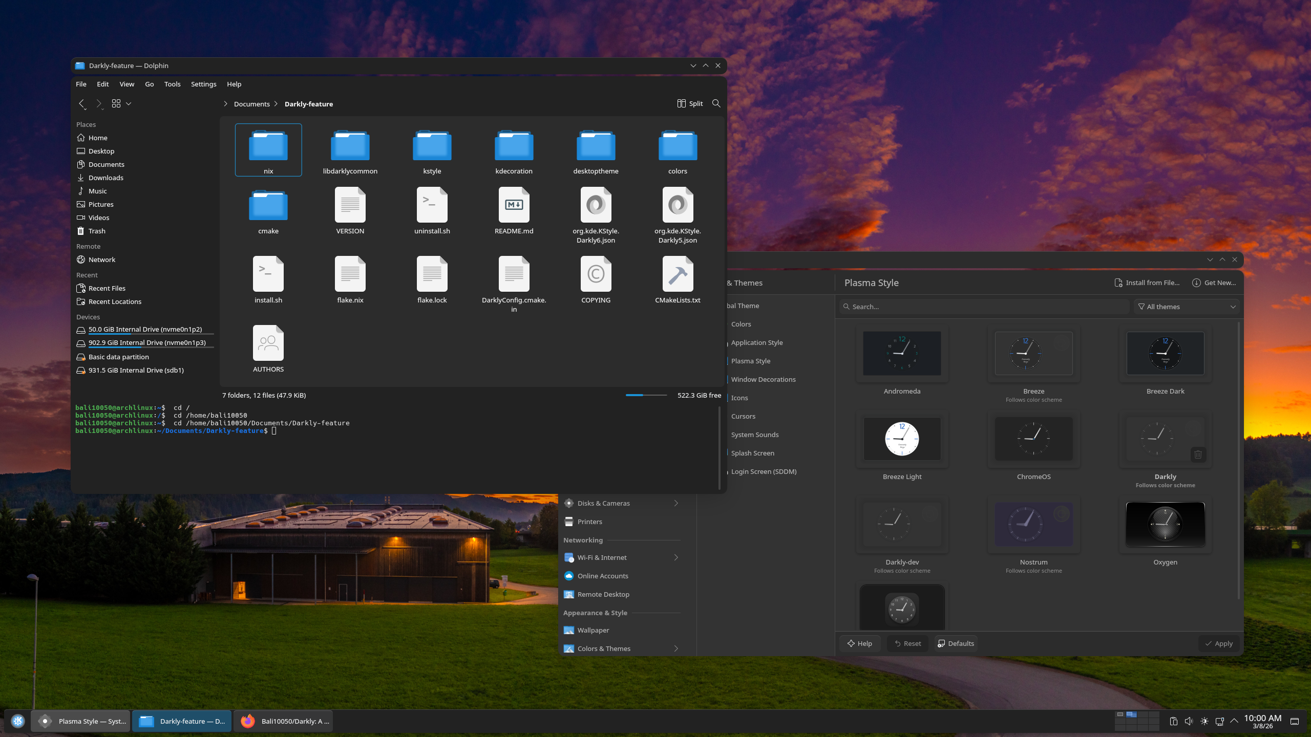 Darkly Colors - KDE Store