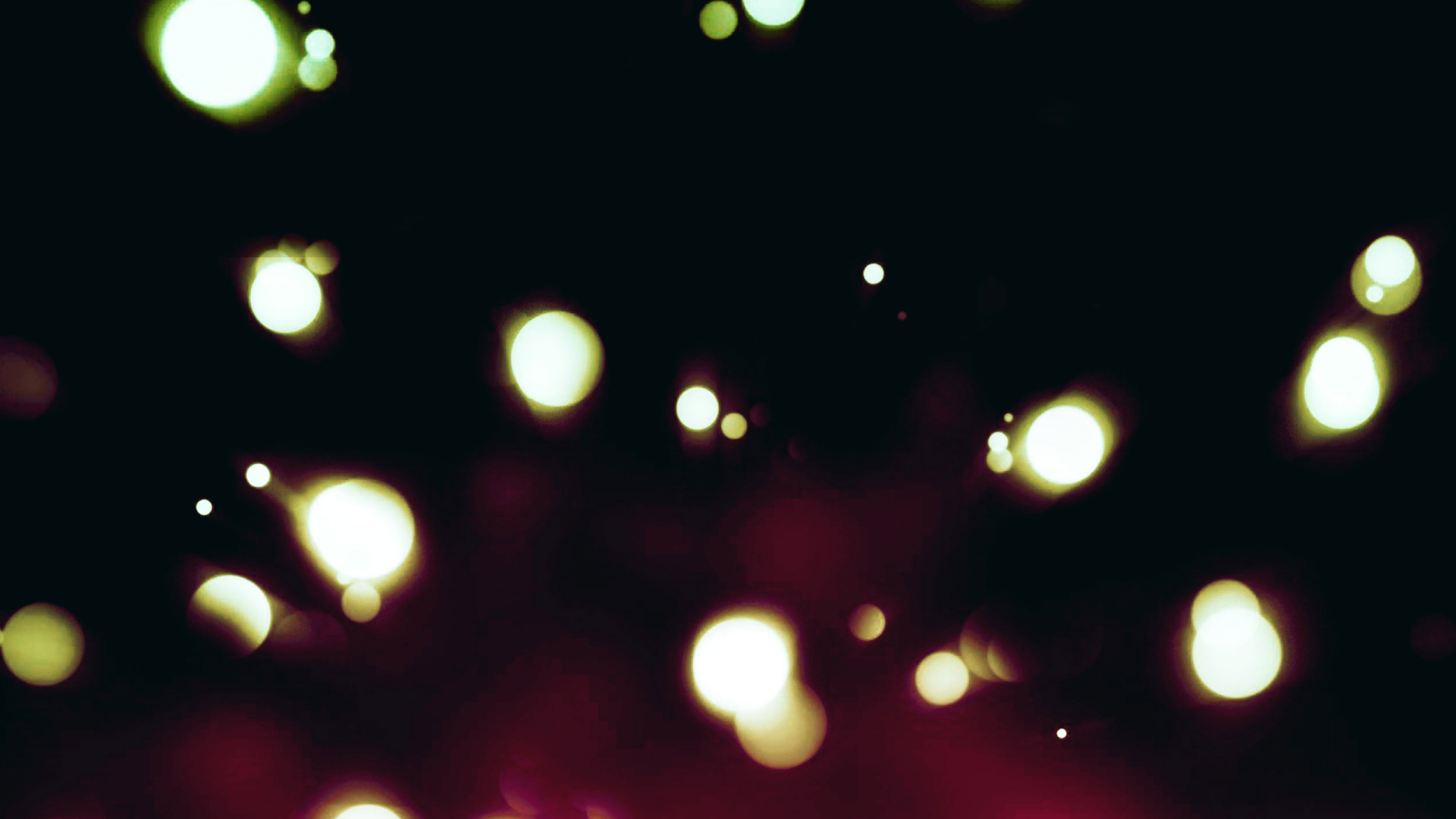 Red and Green Lights in The Sky Full HD