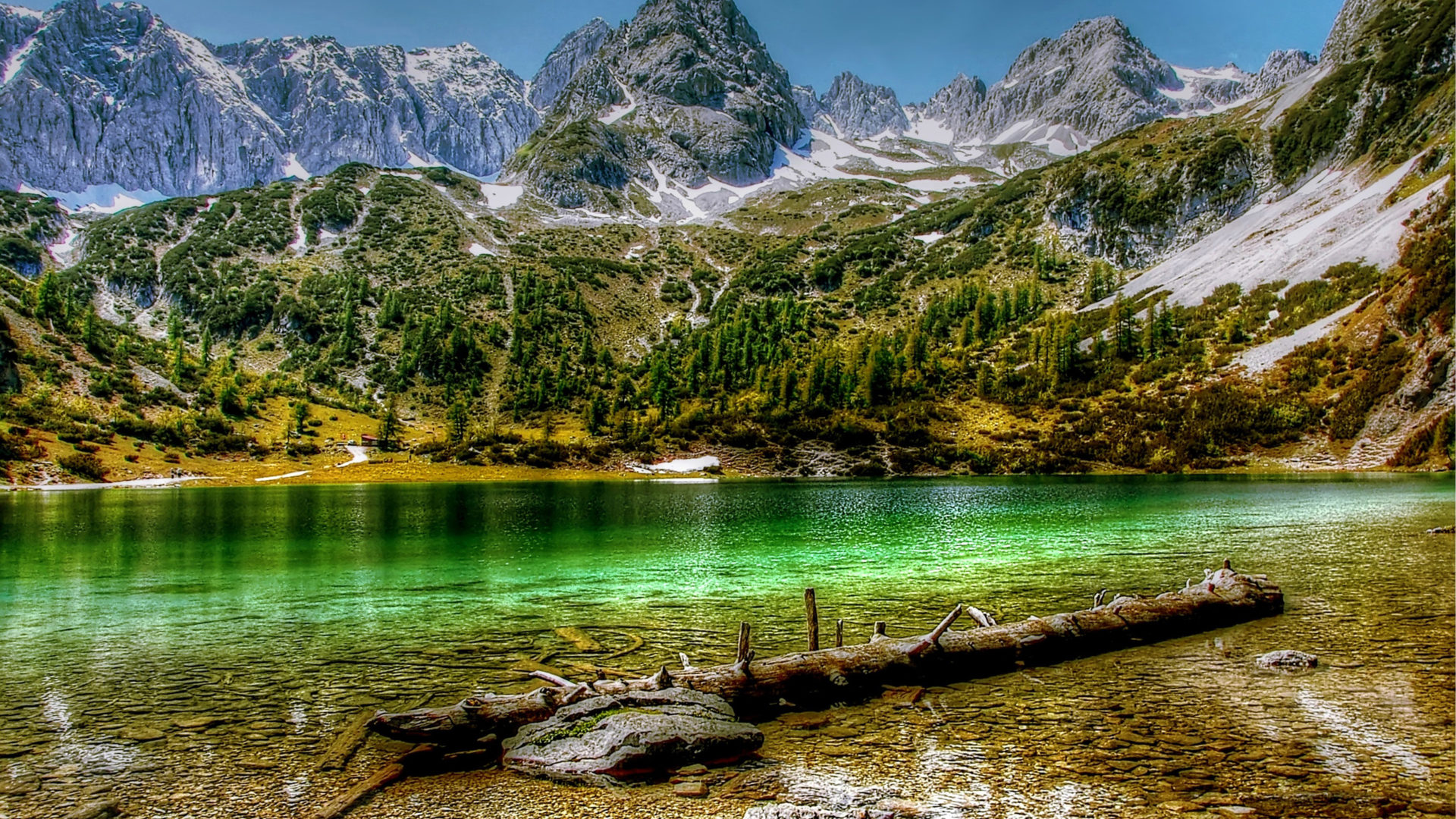 Seebensee Mountain Lake In Austria South Of Erwald - KDE Store