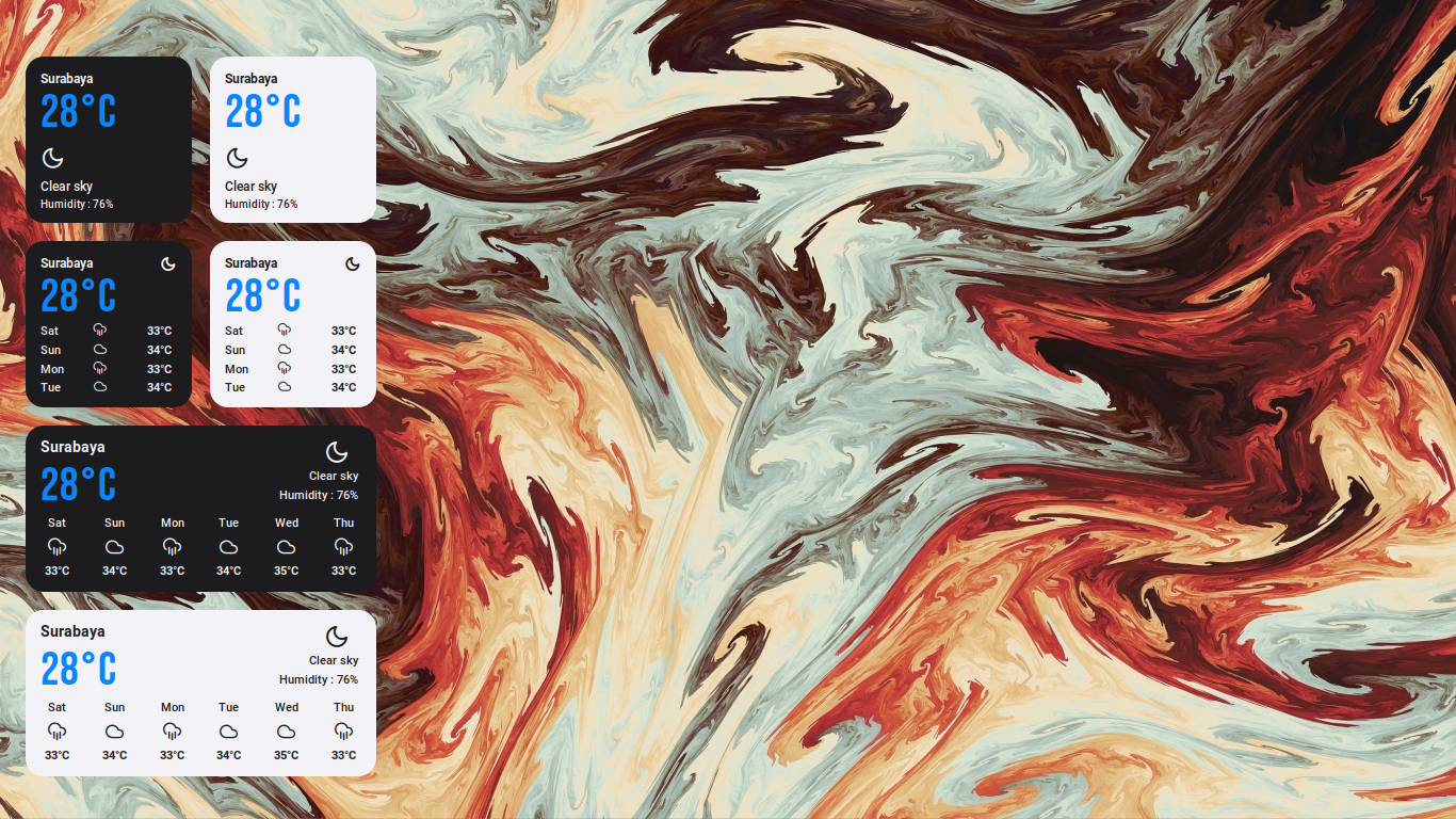 Weather Module [ I ] - Elysium Project - KDE Store