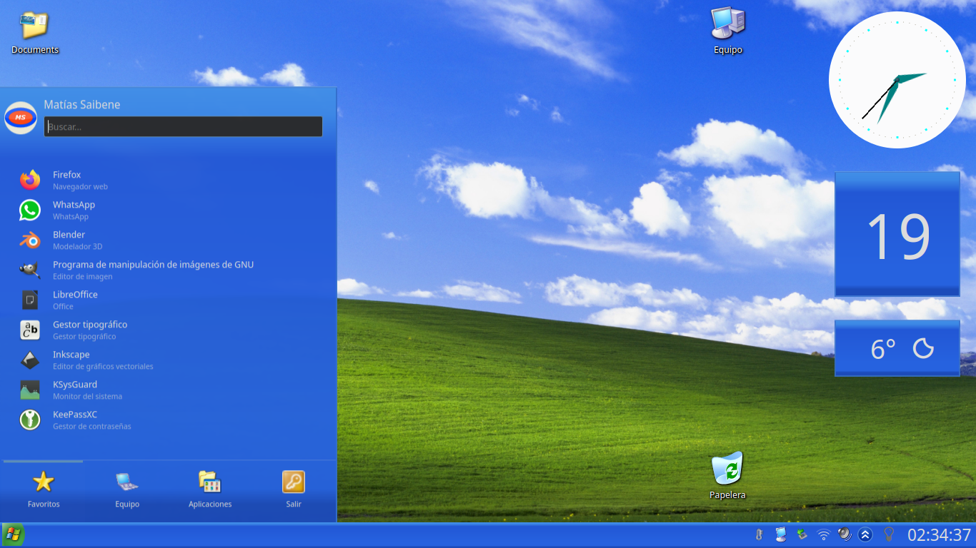 WinXP Plasma Desktop Theme KDE Store