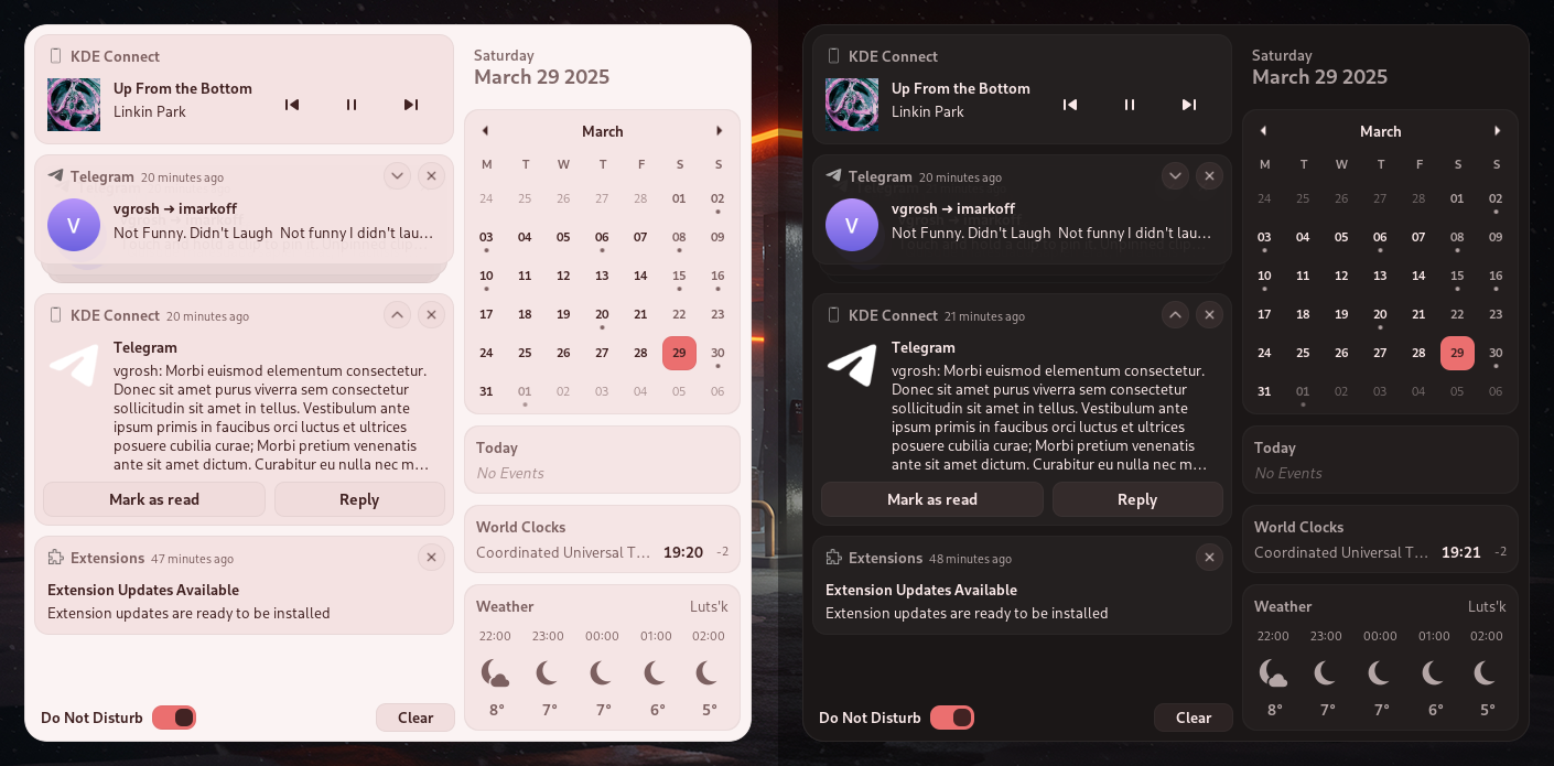Marble Shell theme - KDE Store