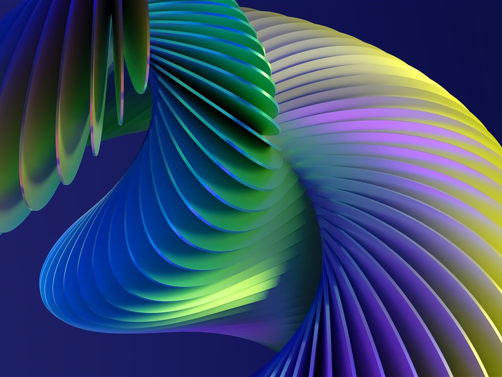 Dynamic Spiral Abstract Artistic Design 5K - KDE Store