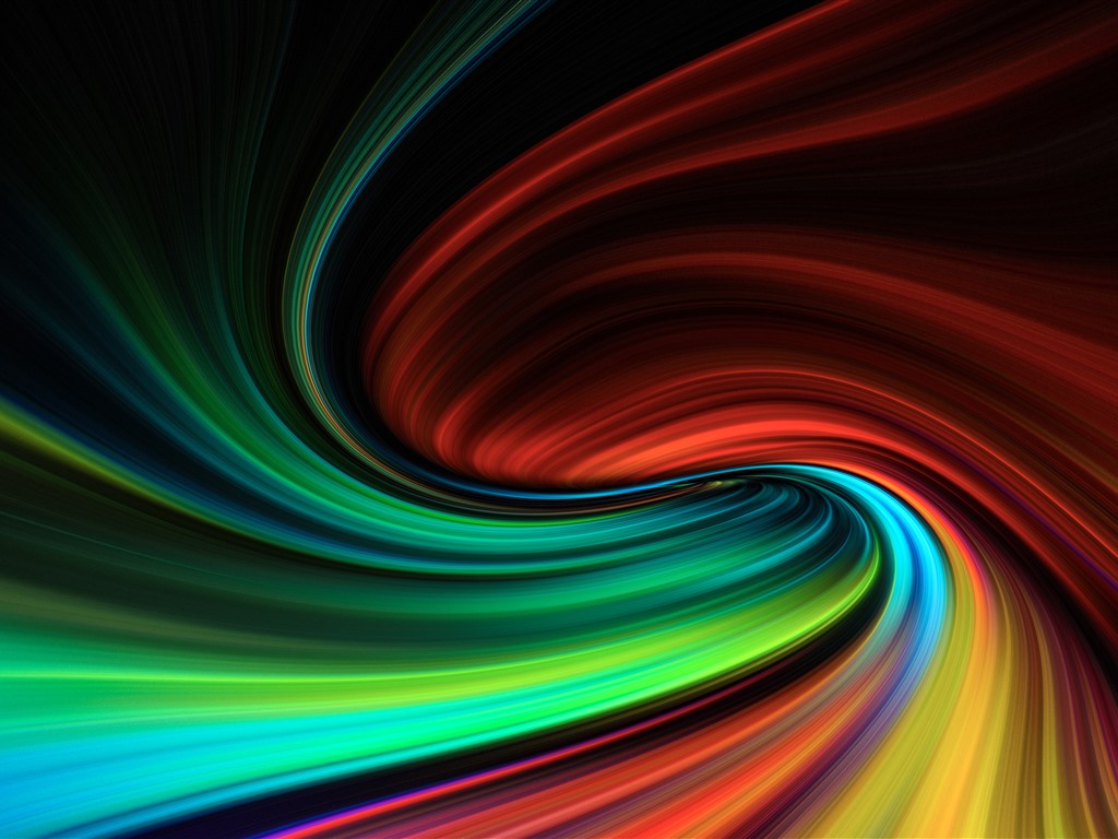 / Colorful Curve Spiral Abstract Art Design 5K - KDE Store