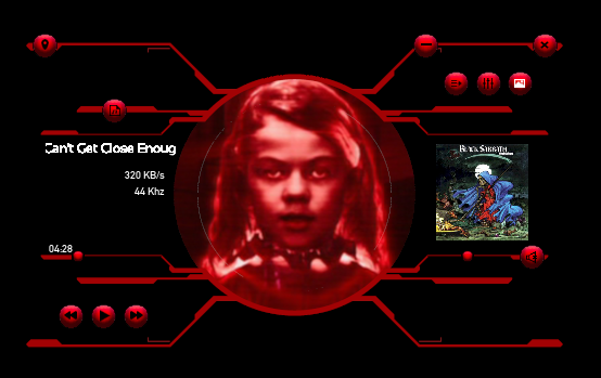 VLC Red-Queen Skin [only audio] - KDE Store