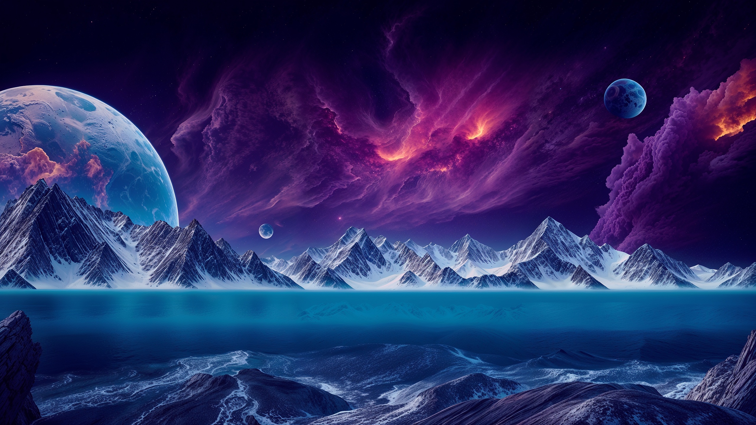 Fantasy alien world wallpaper - KDE Store