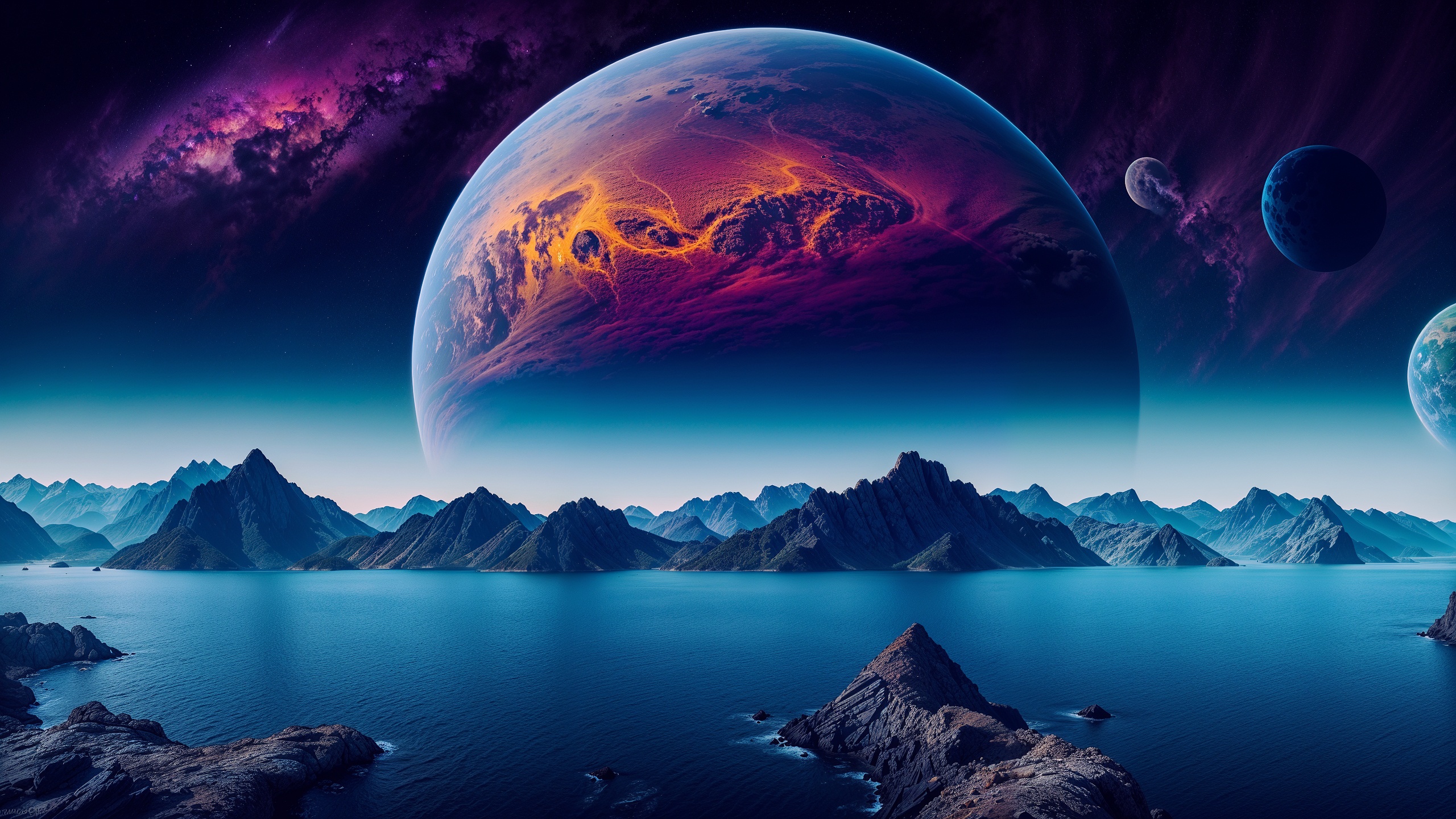 Fantasy alien world wallpaper - KDE Store