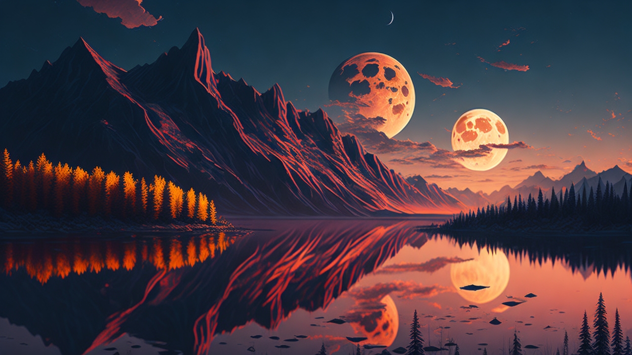 Digital art wallpaper - KDE Store