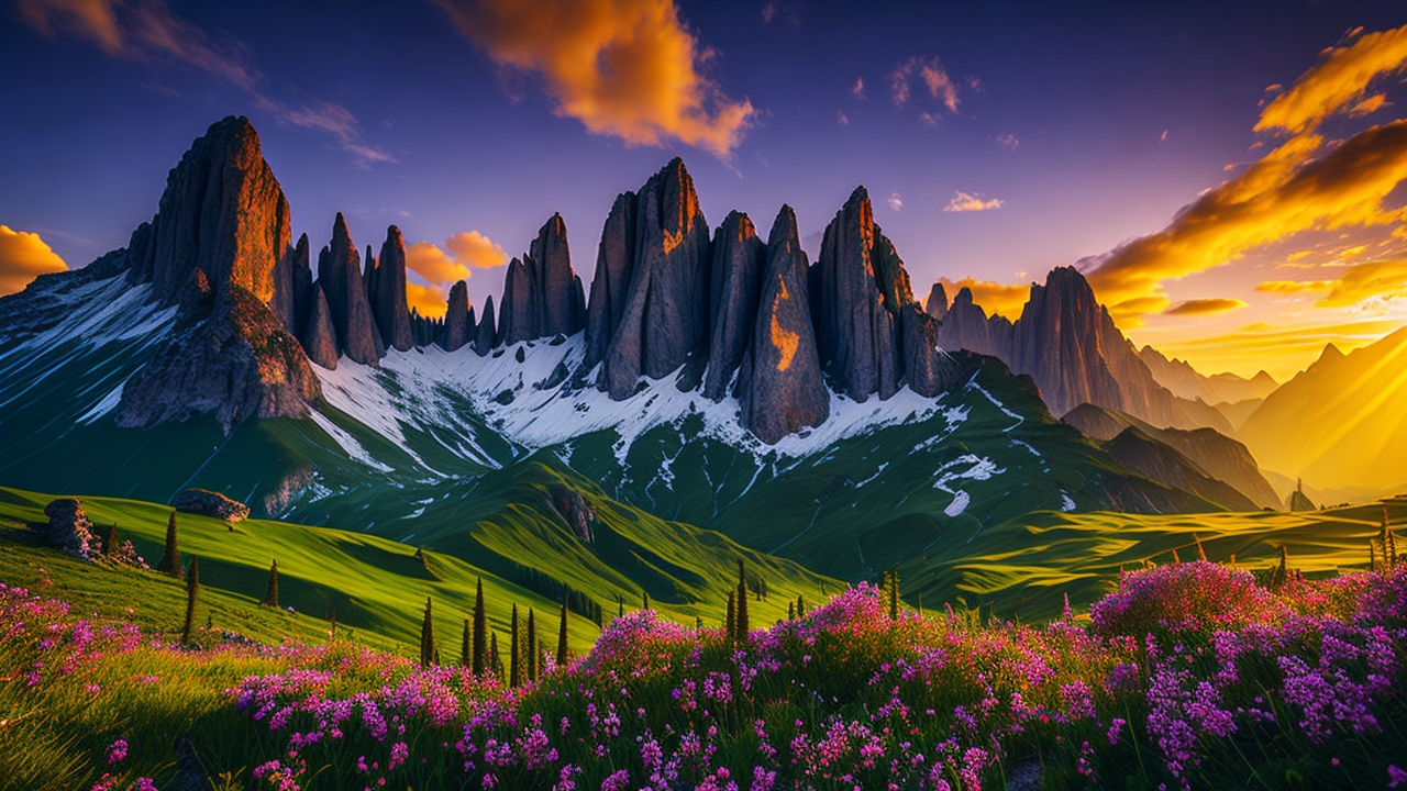 Colorful summer view - KDE Store
