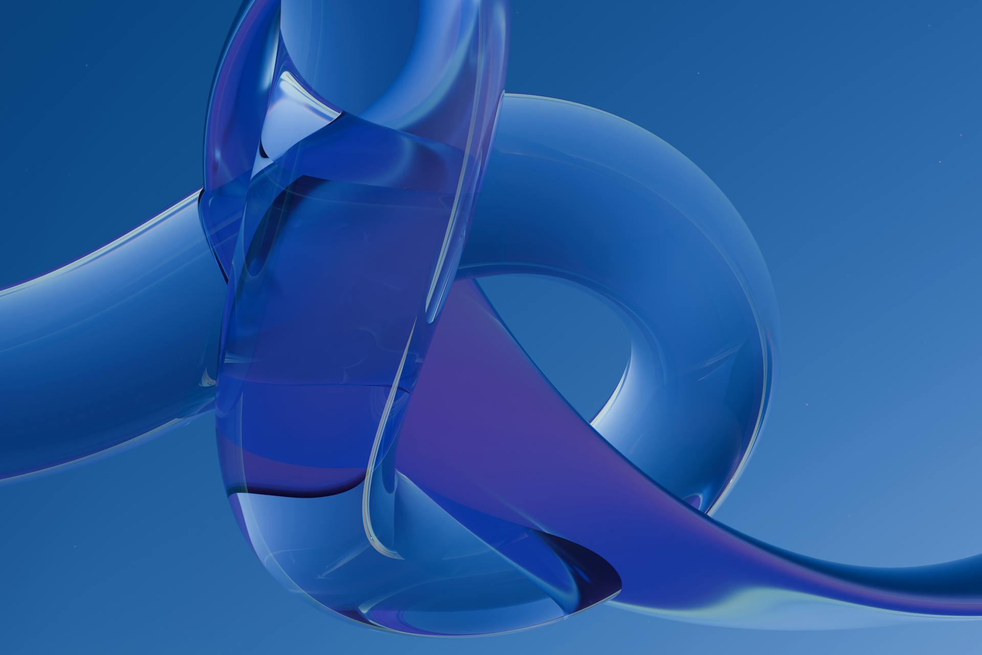 Blue Abstraction Wallpaper - KDE Store