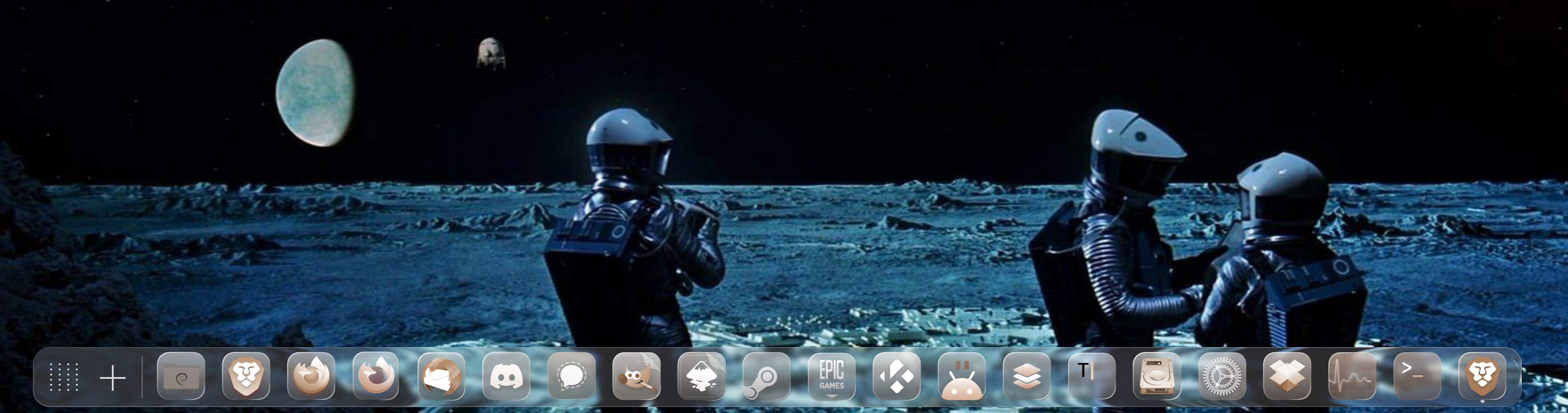clay glaze [dark / tinted icons / tahoe 'clear' / glass] - KDE Store
