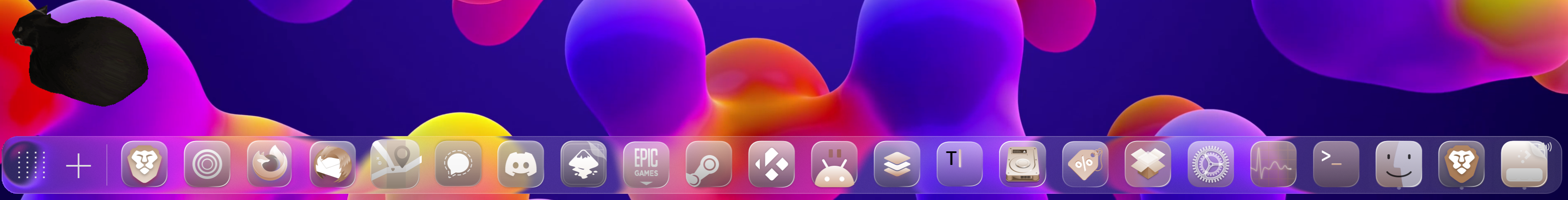 clay glaze [dark / tinted icons / tahoe 'clear' / glass] - KDE Store