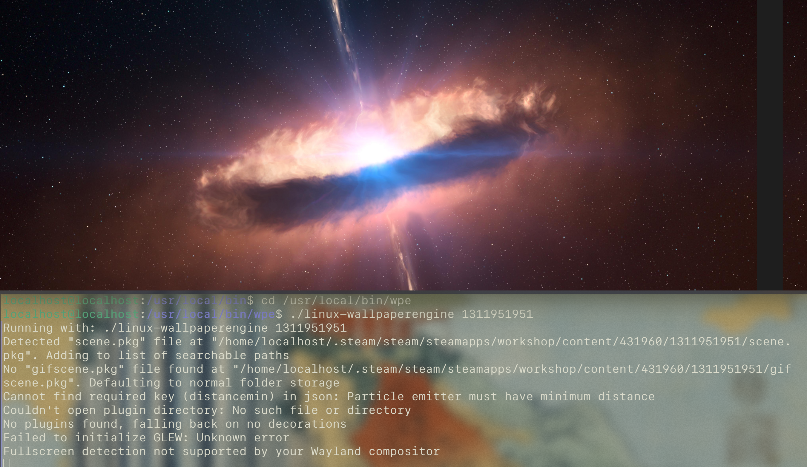 linux-wallpaper-engine [precompiled gnome hyprland lxqt] - KDE Store