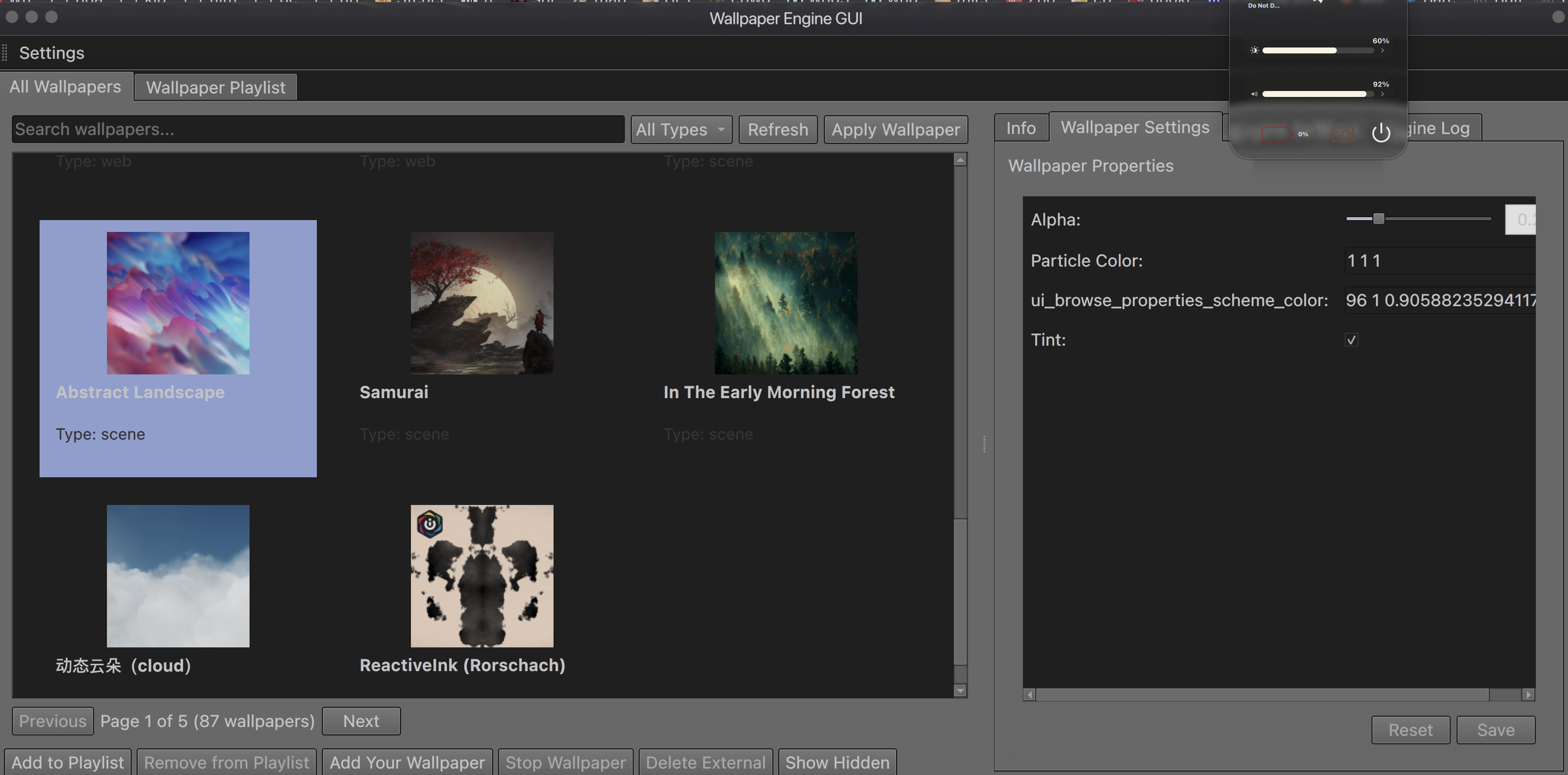 linux-wallpaper-engine [precompiled gnome hyprland lxqt] - KDE Store