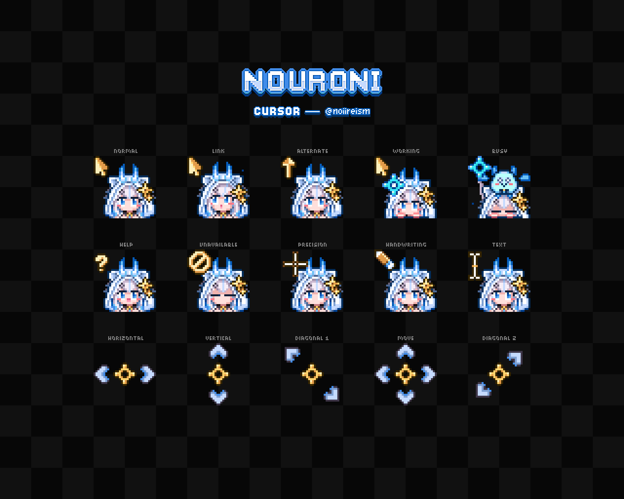 Nouroni Cursor KDE Store