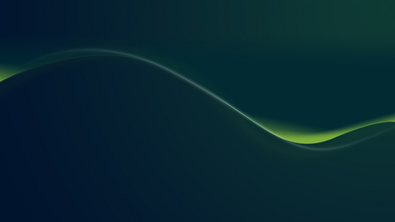 Simple green waves abstract-Design Desktop Wal.. - KDE Store