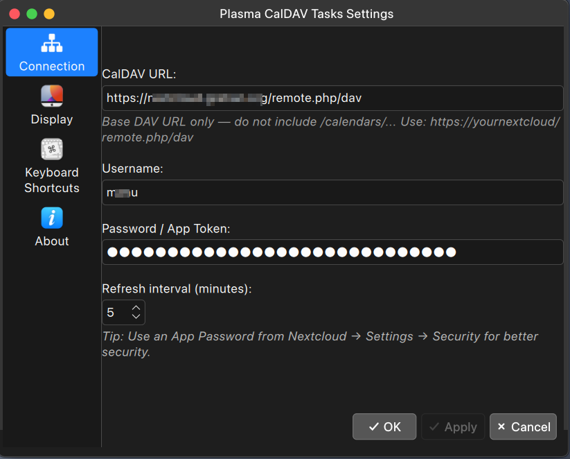 CalDAV Tasks - KDE Store