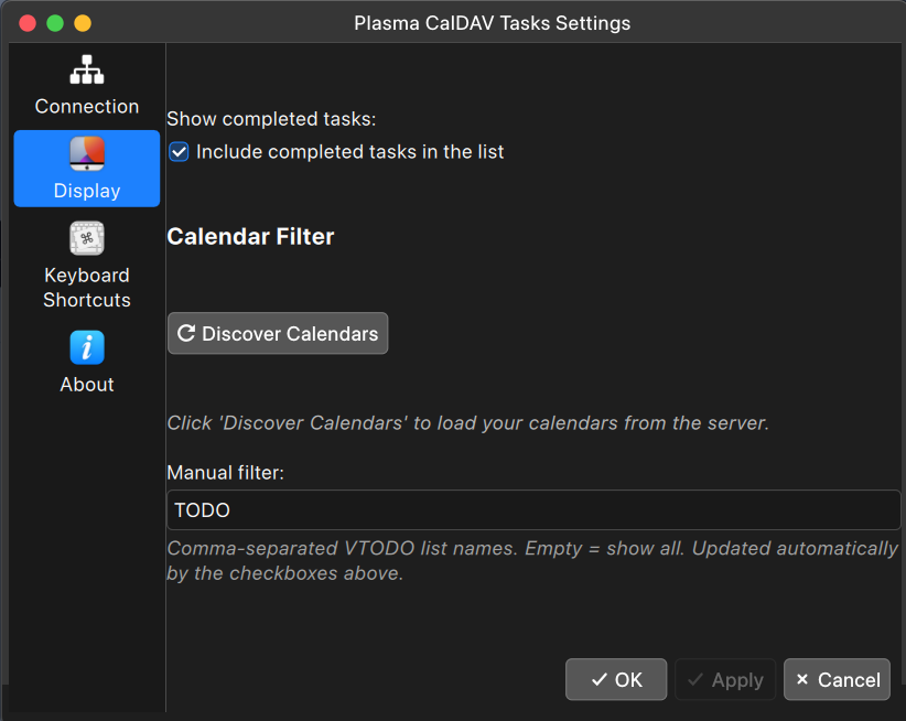 CalDAV Tasks - KDE Store