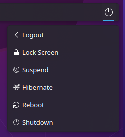 Compact Shutdown - KDE Store