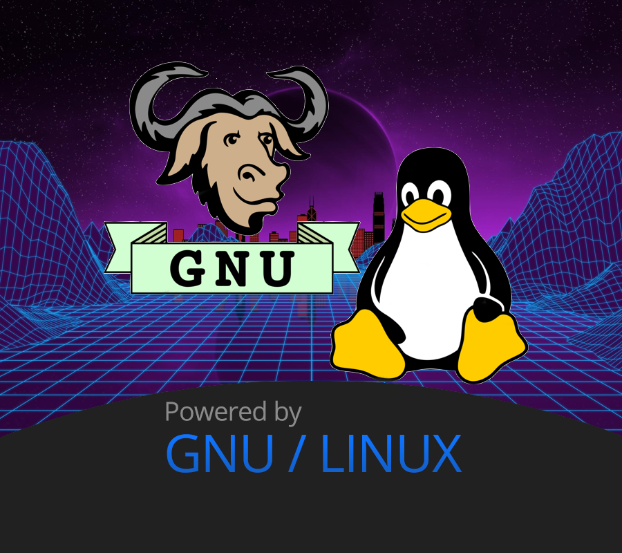 gnu-linux-avatar-synthwave - KDE Store