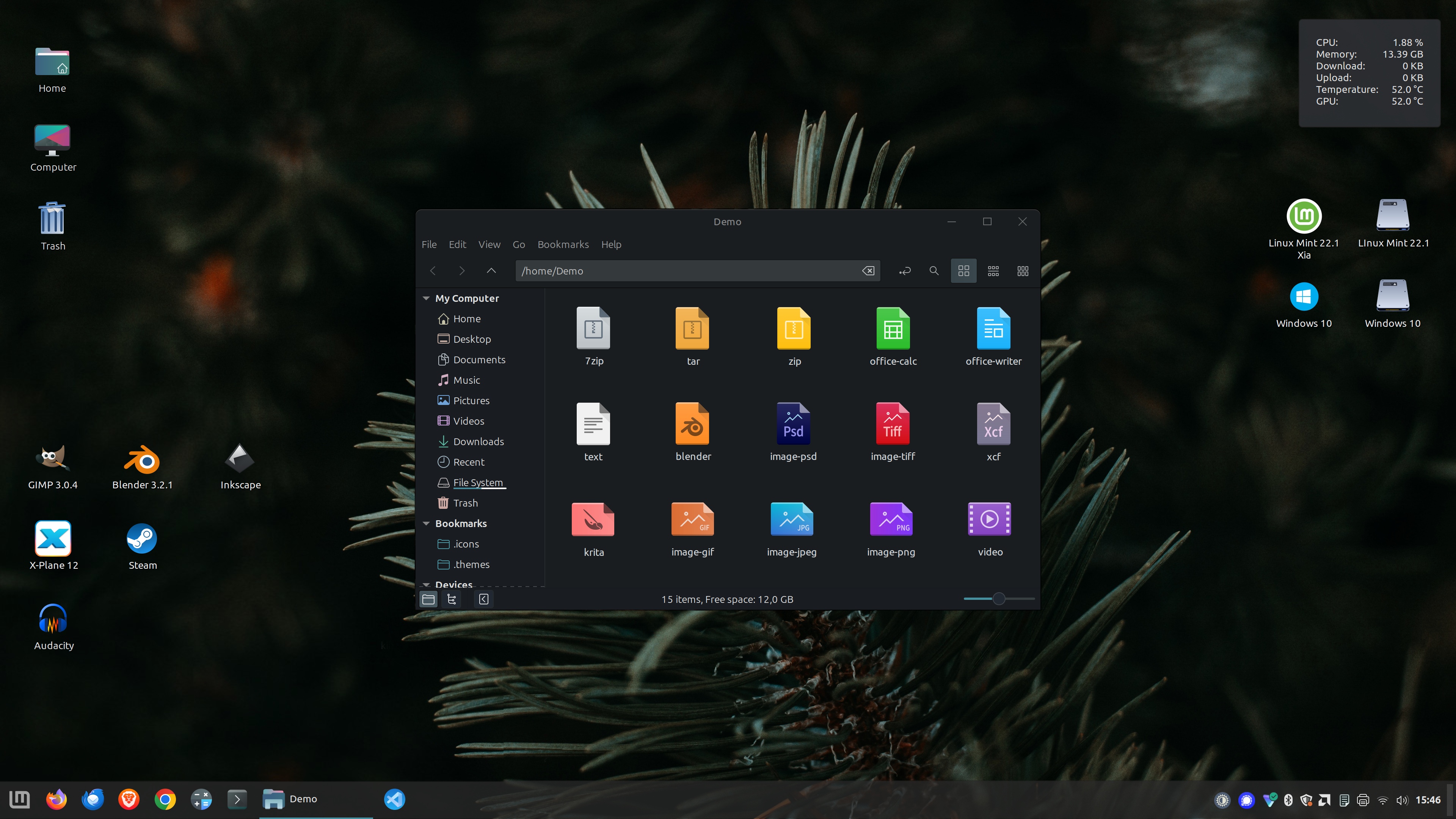 Mint Breeze - Calm Green Icons - KDE Store