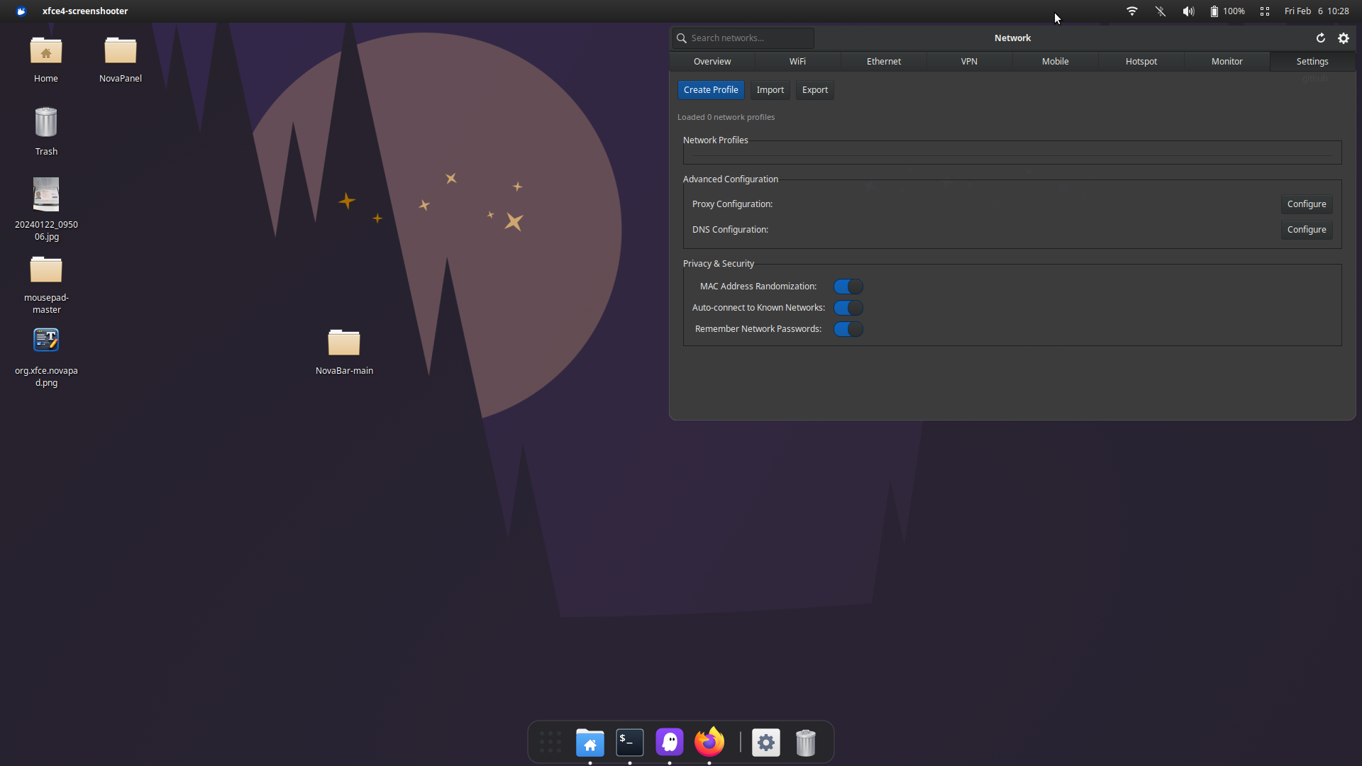 NovaBar A modern macOS-style panel for Linux XFCE/X11 - KDE Store