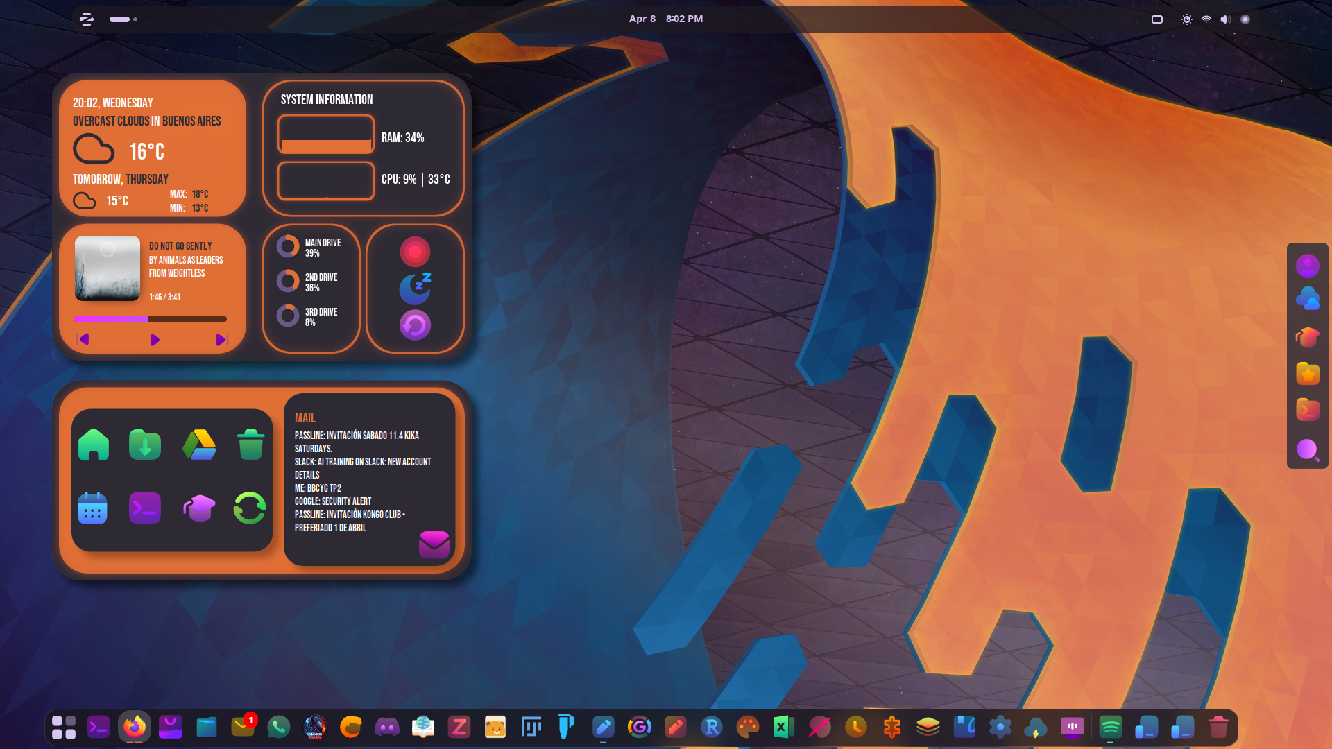 Canary Conky Theme - OpenDesktop.org