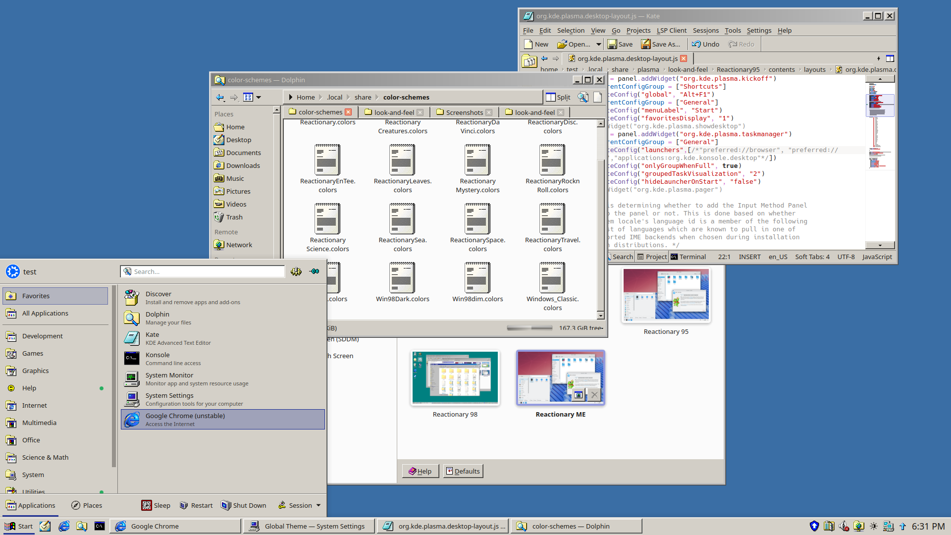 Windows ME colors - KDE Store