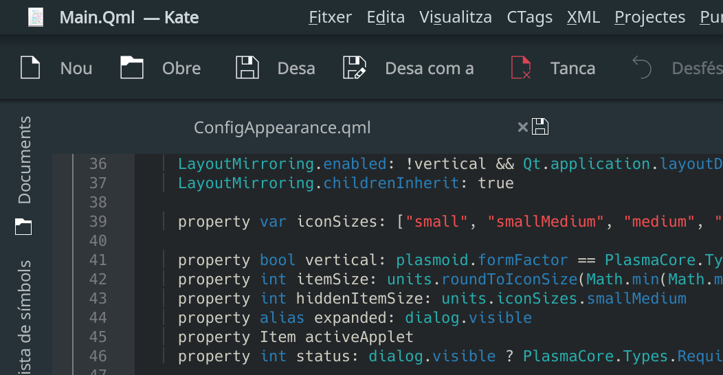 Fixed Application Title - KDE Store